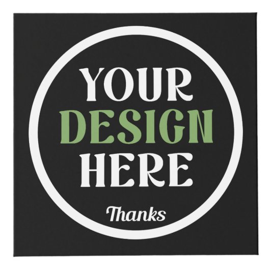 Cube Photo custom, unique, sleek & minimalist (Devant)