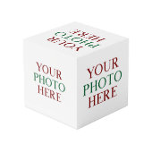 Cube Photo Customisé Personnalisé do-it-yourself Multi Photo  (Angle arrière)