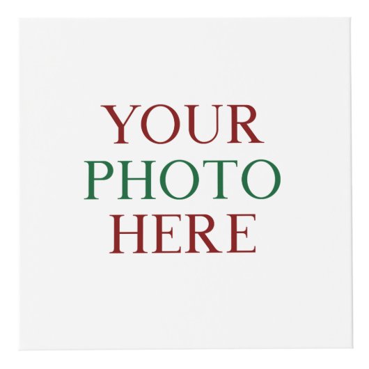 Cube Photo Customisé Personnalisé do-it-yourself Multi Photo  (Devant)