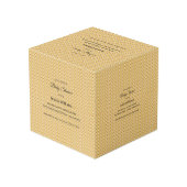 Cube Photo Cute Boho Baby shower Sexe Neutre, Personnalisable (Angle arrière)