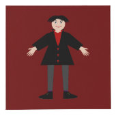 Cube Photo Cute Halloween Vampire Custom (Devant)