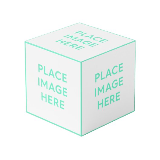 Cube photo de 10 cm (Angle devant)