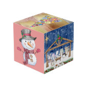Cube photo de Noël (Angle arrière)