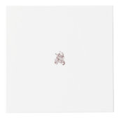 Cube Photo Décor rouge orangé (Droite)