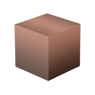 Cube Photo Dégradé Mocha - foncé à clair Humeurs Sazonnière