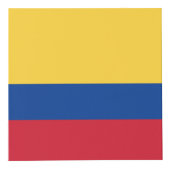 Cube Photo Drapeau de Colombie (Droite)