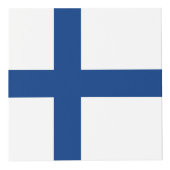 Cube Photo Drapeau de Finlande (Droite)