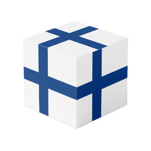 Cube Photo Drapeau de Finlande