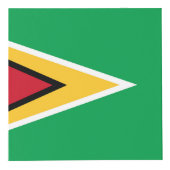 Cube Photo Drapeau de Guyana (Droite)