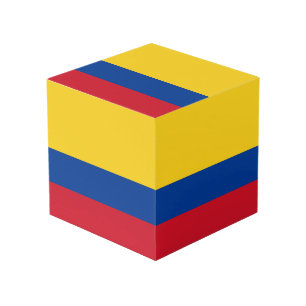 Cube Photo Drapeau de la Colombie Bandera De Colombie