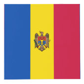 Cube Photo Drapeau de la Moldavie (Devant)