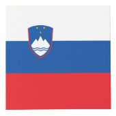 Cube Photo Drapeau de la Slovénie (Droite)