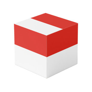 Cube Photo Drapeau de l'Indonésie