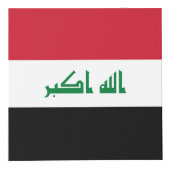 Cube Photo Drapeau de l'Irak (Droite)