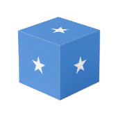 Cube Photo Drapeau de Somalie (Angle arrière)