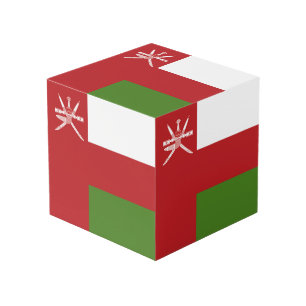 Cube Photo Drapeau d'Oman
