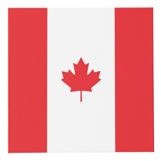 Cube Photo Drapeau du Canada (Devant)