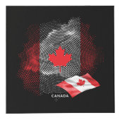 Cube Photo Drapeau du Canada (Devant)