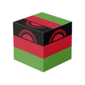 Cube Photo drapeau du Malawi (Angle arrière)