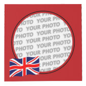Cube Photo Drapeau du Royaume-Uni + vos idées (Droite)