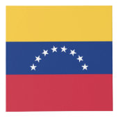 Cube Photo Drapeau du Venezuela (Devant)