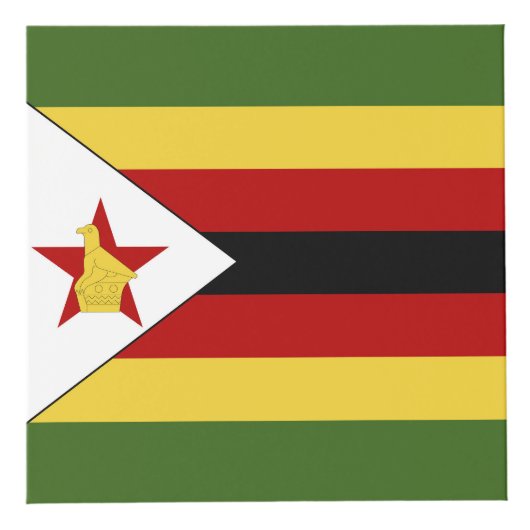 Cube Photo drapeau du Zimbabwe (Droite)