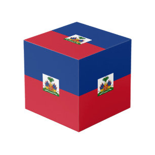 Cube Photo Drapeau Haïti