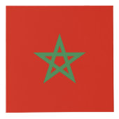 Cube Photo drapeau marocain (Devant)