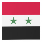 Cube Photo Drapeau syrien (Devant)