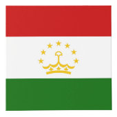 Cube Photo Drapeau Tadjikistan (Devant)