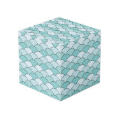 Cube Photo Écailles de dragon, éventails, vagues, Seigaiha, b (Angle arrière)