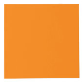 Cube photo en couleur vive orange (Droite)