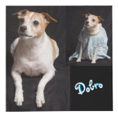 Cube photo entièrement personnalisable (Devant)