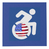 Cube Photo États-Unis handicapés (Droite)