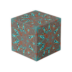 Cube Photo Étoile fractale de la complexité future