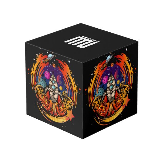 Cube Photo Exploser le vaisseau spatial (Angle arrière)