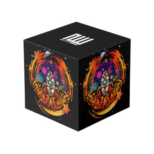 Cube Photo Exploser le vaisseau spatial (Angle devant)