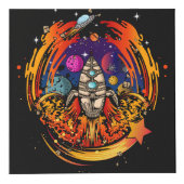 Cube Photo Exploser le vaisseau spatial (Devant)