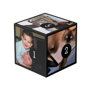 Cube Photo Faites facilement vos propres avec cinq de vos
