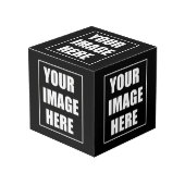 Cube Photo Faites-lui vos propres (Angle devant)