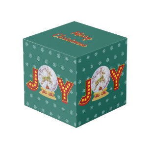 Cube Photo Flèches de neige de Noël