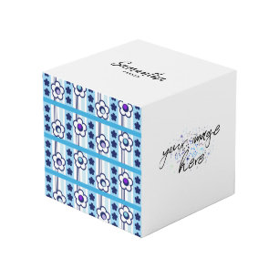 Cube Photo Fleurs d'hiver