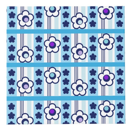 Cube Photo Fleurs d'hiver (Devant)