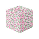 Cube Photo Flore aquarelle (Angle arrière)