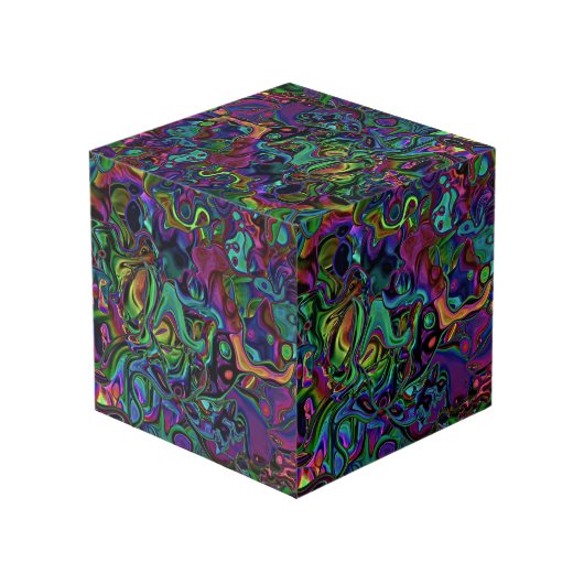 Cube Photo Fonte cérébrale (Angle arrière)