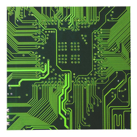 Cube Photo Geek de la carte de circuit électronique Nerd PCB (Droite)