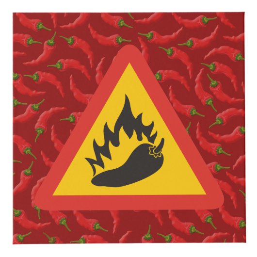 Cube Photo Hot pepper danger (Droite)