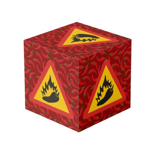 Cube Photo Hot pepper danger (Angle arrière)