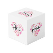 Cube Photo I love Aria (Angle arrière)