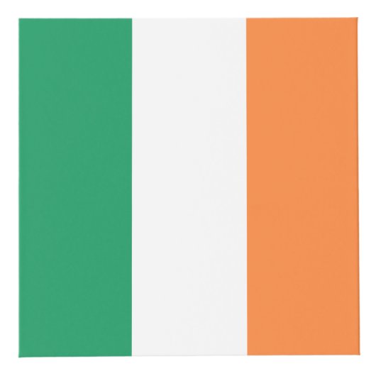 Cube Photo Irlande National Flag, standard irlandais, bannièr (Droite)